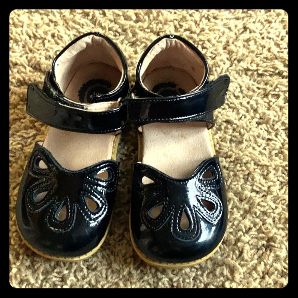 Livie and Luca Leather Petal